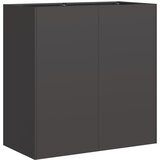  Sadilica crna 80x40x80 cm od hladno valjanog čelika | shoptok.hr