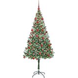 vidaXL Umjetno božićno drvce s stalakom Zelena 180 cm PVC i čelik | shoptok.hr