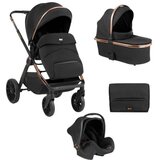 Kikka Boo kolica tiffany 3in1 set sa autosedištem i-prime i-size i tvrdom korpom black ( KKB20150 set ) Cene