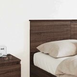 vidaXL uzglavlje s uzglavljem smeđi hrast 140 cm konstruirano drvo | shoptok.hr