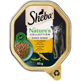  Varčno pakiranje Sheba Nature´s Collection in Sauce 44 x 85 g - S puranom | shoptok.hr
