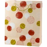 GIFT Bag Dot Pattern Gold Pastel 32 × 26 × 10 cm | shoptok.hr