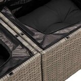 vidaXL 7-dijelni set vrtnih sofa sivi od poliratana | shoptok.hr