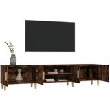 TV ormarić boja dimljenog hrasta 180x31,5x40 konstruirano drvo | shoptok.hr