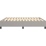  Box spring posteljni okvir svetlo siv 160x200 cm blago, (20739539) | Shoptok.si