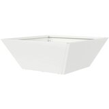  Vrtna saksija 5 pcs Bijelo 40 x 40 x 15 cm Čelična vrata | shoptok.hr
