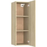  8-dijelni set TV ormarića boja hrasta sonome konstruirano drvo | shoptok.hr