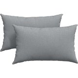  Jastučići za sofu 2 pcs Svijetlo siva 50 x 30 cm tkanina | Eponuda.com