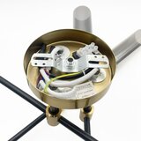  plafonski luster tessa 6xG9/5W/230V mesing/dimljeno-crna | Eponuda.com