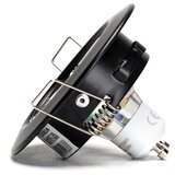 Aigostar Komplet od 3 LED ugradnih svetala 1xGU10/4,5W/230V 3000K crna | Eponuda.com