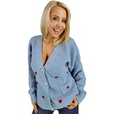 Pri Warm and cozy women's sweater with hearts for autumn SUMMER | shoptok.hr