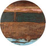  Okrugla stolna ploča 70 cm 25 - 27 mm masivno obnovljeno drvo | shoptok.hr