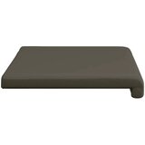  Jastučić za klupu Umjetna koža Siva Dubina 35 cm - Siva 60 x 38 x 6 5 cm | shoptok.hr