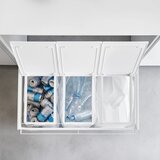 YAMAZAKI Bijela metalna kanta za smeće za odvojeni otpad Tower – | shoptok.hr