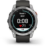 Garmin športna ura epix gen 2 silver antracitno siva | Shoptok.si