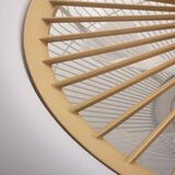  LED prigušiva plafonska lampa sa ventilatorom ZEPHYR LED/48W/230V zlatna + daljinski upravljač | Eponuda.com