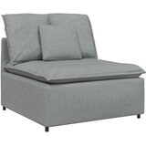  Modularna sofa s jastucima, tkanina, svijetlo siva | shoptok.hr