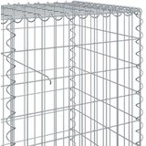  Gabionska košara s poklopcem 1100x50x100 cm pocinčano željezo | shoptok.hr