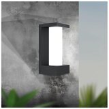 Eglo Cividino spoljna zidna lampa/1, led, 6w, 500lm, ip44, liveni aluminijum/staklo/crno (98744) | Eponuda.com