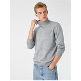 Koton Sweater - Gray - Regular fit Cene