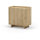 Marckeric Ormarić u dekoru hrasta u prirodnoj boji 80x80x40 cm Daira – | shoptok.hr