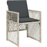 vidaXL 13-dijelni vrtni blagovaonski set s jastucima svijetlosivi | shoptok.hr