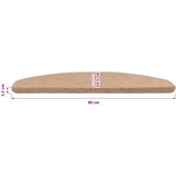  Samoljepljivi stepenasti ulošci 15 pcs Bež 80 x 28 x 3,5 cm | shoptok.hr