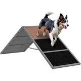PawHut Oprema za agility most za pse z nedrsečo površino, siva, (5000240048) Cene