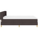  Krevet s opruga kutije Tamno smeđa 200 x 160 cm tkanina | shoptok.hr