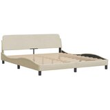  Okvir za krevet Dover krem 180 x 200 cm od tkanine | Eponuda.ba