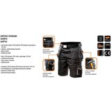 Neo Tools HD shorts, webbing strap, detachable pockets, size LD /54 u