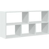 vidaXL Stenska polica bela 100x25x50 cm inženirski les | Shoptok.si