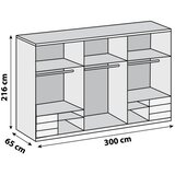 MID.YOU OMARA Z DRSNIMI VRATI, siva, sahara | Shoptok.si