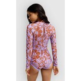 Roxy Go Girl Surf Lycra z dolgimi rokavi viola cool surf s Slike