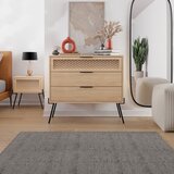 Marckeric Nizka komoda v hrastovem dekorju 90x83 cm Ecrin – | Shoptok.si