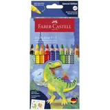 Faber-Castell: Jumbo GRIP set bojica s dinosaurima 8+2 komada
