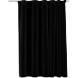  Zavjese za zamračivanje s kukama crne 290 x 245 cm | shoptok.hr