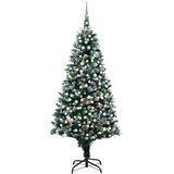  Umjetno božićno drvce LED s kuglicama i šiškama 240 cm | shoptok.hr