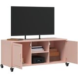 TV ormarić ružičasti 100,5 x 39 x 43,5 cm čelik | shoptok.hr