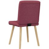  Jedilni stoli 4 kosi vinsko rdeče blago, (21822371) | Shoptok.si