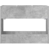  Stalak za kišobran s pohranom Betonski sivi 65 x 24 x 50 cm | Eponuda.com