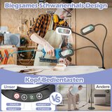 DRDEFI LED povečevalna svetilka z stojalom in fleksibilnim vratom | Shoptok.si