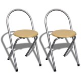 vidaXL Sklopivi Barski Set s 2 Stolice | shoptok.hr