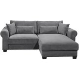 MID.YOU KOTNA SEDEŽNA GARNITURA, rebrasti žamet antracit | Shoptok.si