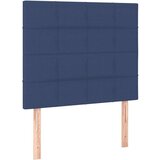  Krevet s oprugama i madracem plavi 120 x 200 cm od tkanine | shoptok.hr