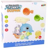 Igračka za kupanje Dolphin Waterfall - šareni | Shoptok.si
