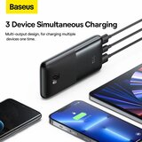 Baseus powerbank 10.000 mAh + USB A na tip C PD QC3.0 3A 20W PPBD040201 črni | Shoptok.si