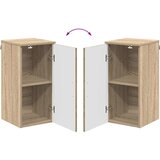 vidaXL Kopalniška omarica z vrati sonoma hrast 30 x 31,5 x 61 cm | Shoptok.si