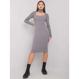 Och Bella Dress-TW-SK-BI-ZS5178.84-dark gray | shoptok.hr