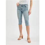 Orsay Light blue womens shortened jeans - Women Cene